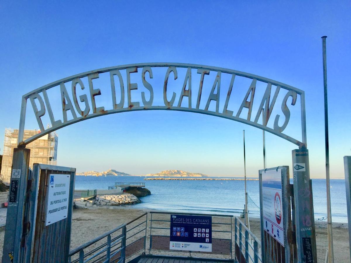 Vue Mer Le Panoramique Vieux-Port De 마르세유 외부 사진
