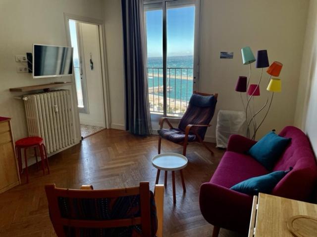 Vue Mer Le Panoramique Vieux-Port De 마르세유 외부 사진