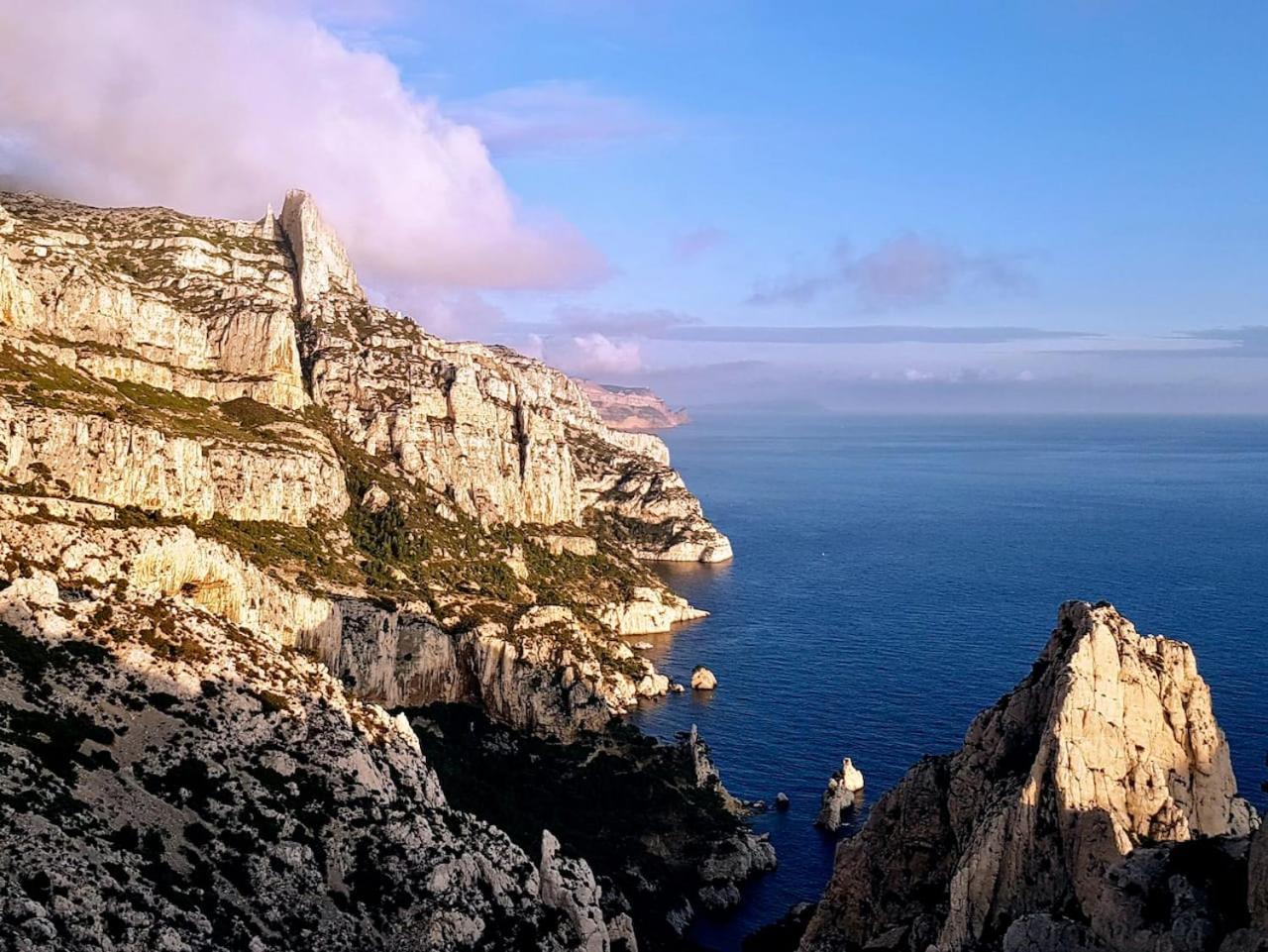 Vue Mer Le Panoramique Vieux-Port De 마르세유 외부 사진