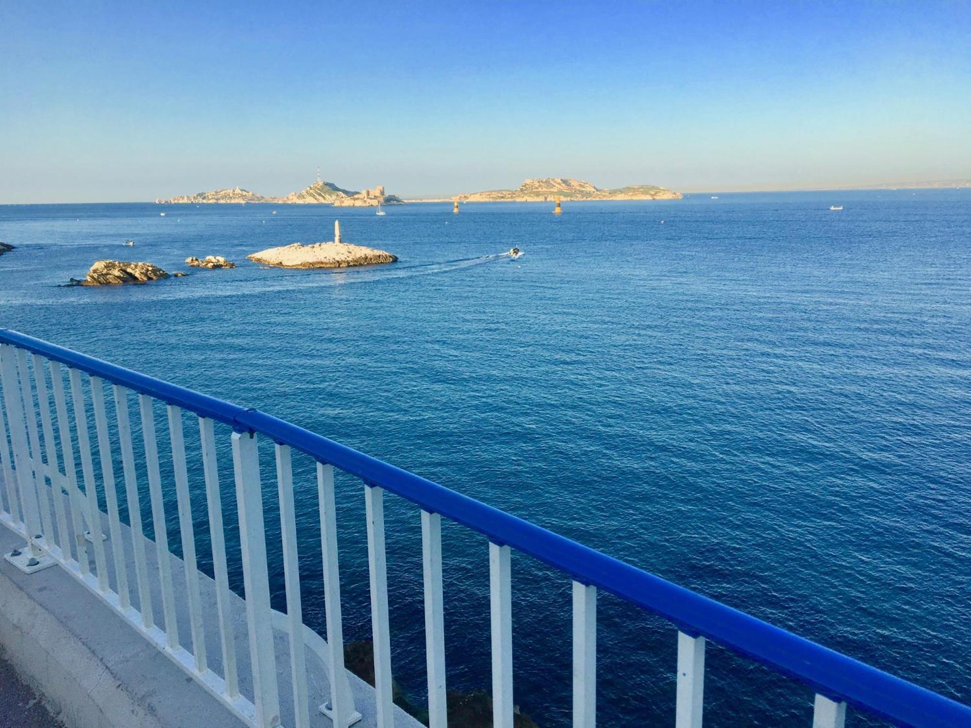 Vue Mer Le Panoramique Vieux-Port De 마르세유 외부 사진