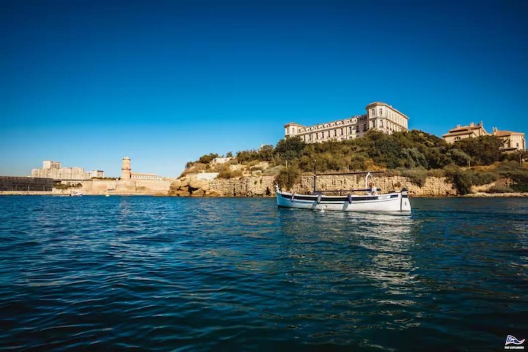Vue Mer Le Panoramique Vieux-Port De 마르세유 외부 사진